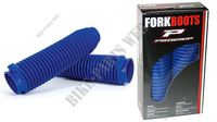 Forks boots blue gators Pro Grip Honda CR125R, CR250R, CR500R, XR250R, XR350R, XR400R, XR500R, XR600R, XL600LM, NX650